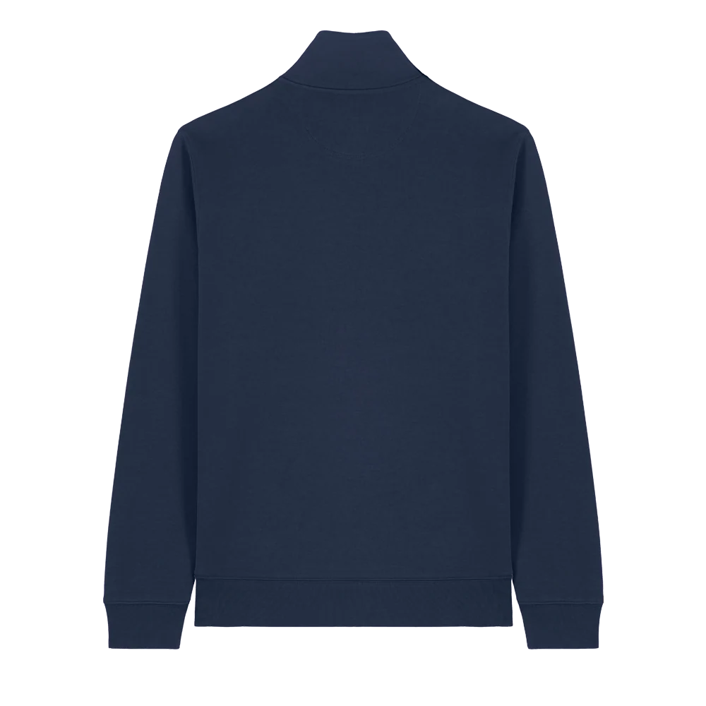 Augusta Organic Cotton 1/4 Zip - Navy - Image 3