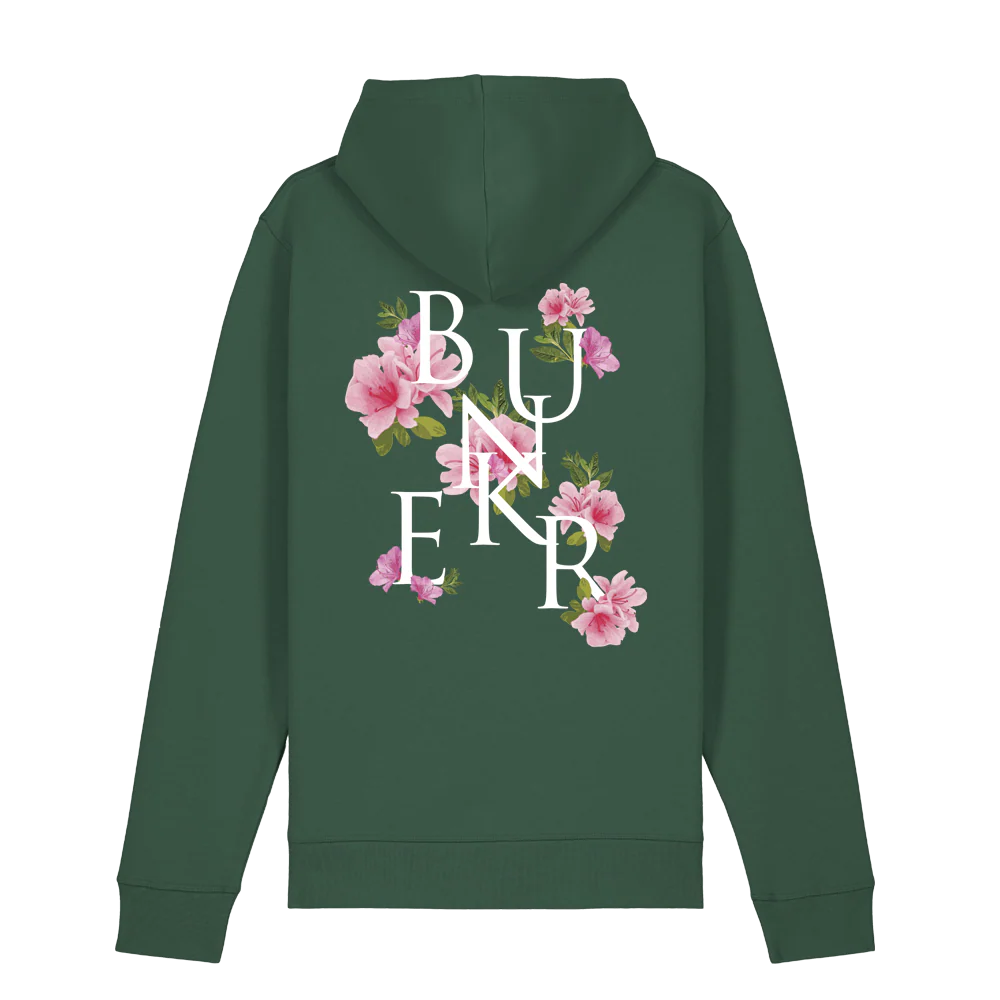 Azalea Organic Cotton Hoodie - Green