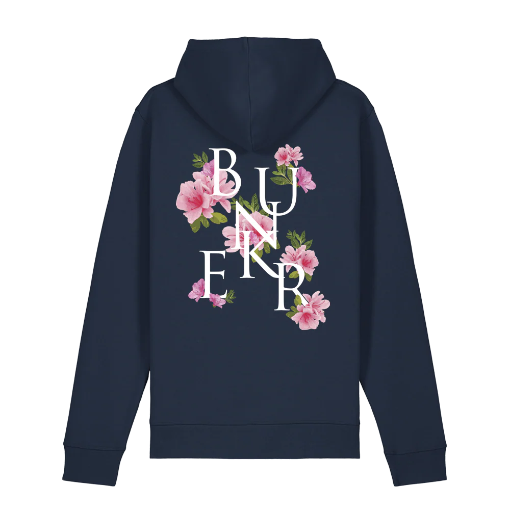 Azalea Organic Cotton Hoodie - Navy
