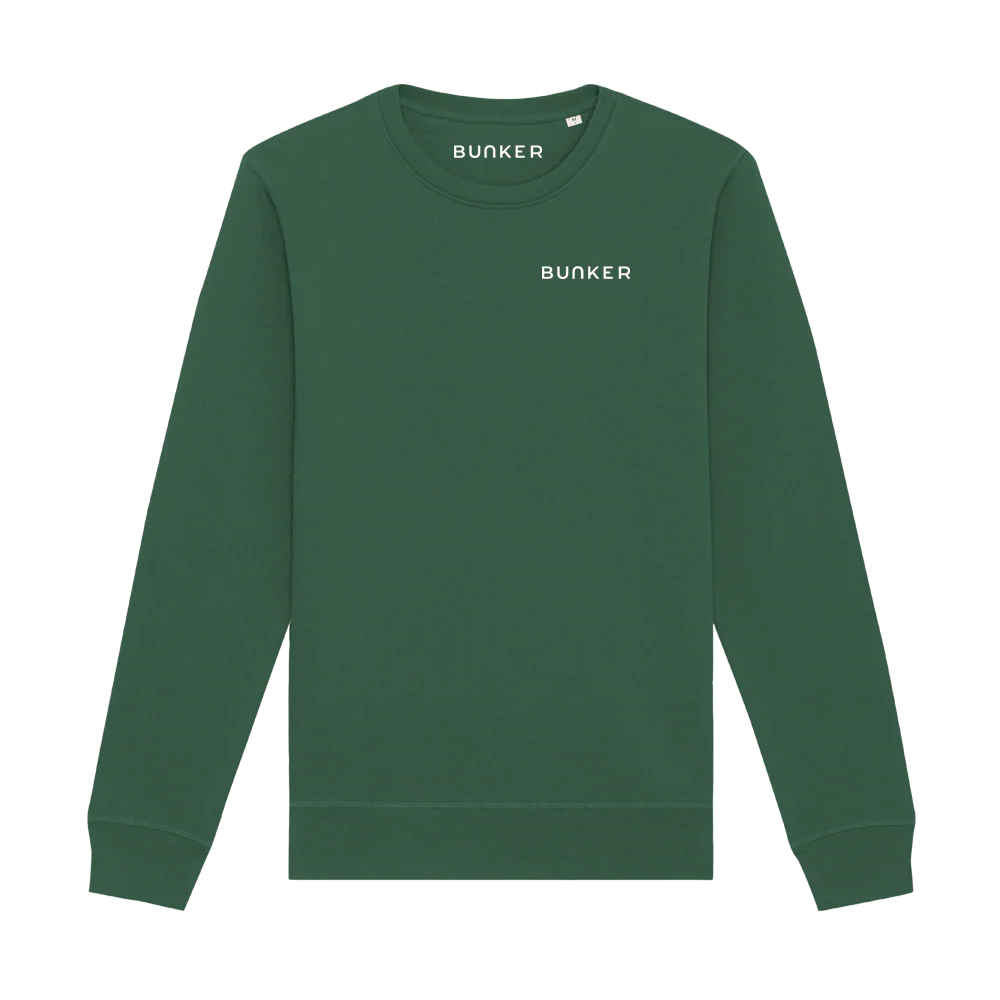Azalea Organic Cotton Sweatshirt - Green - Image 2