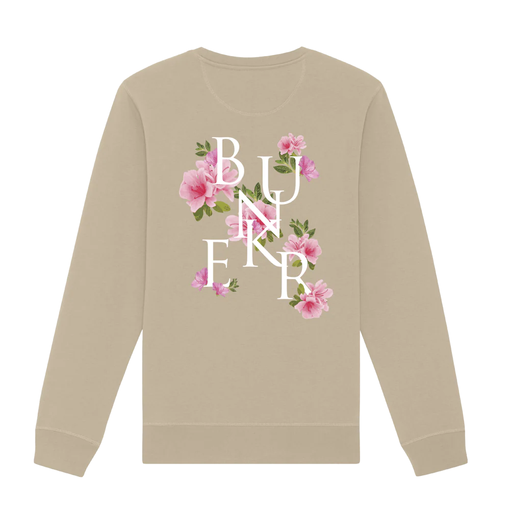 Azalea Organic Cotton Sweatshirt - Natural Off White