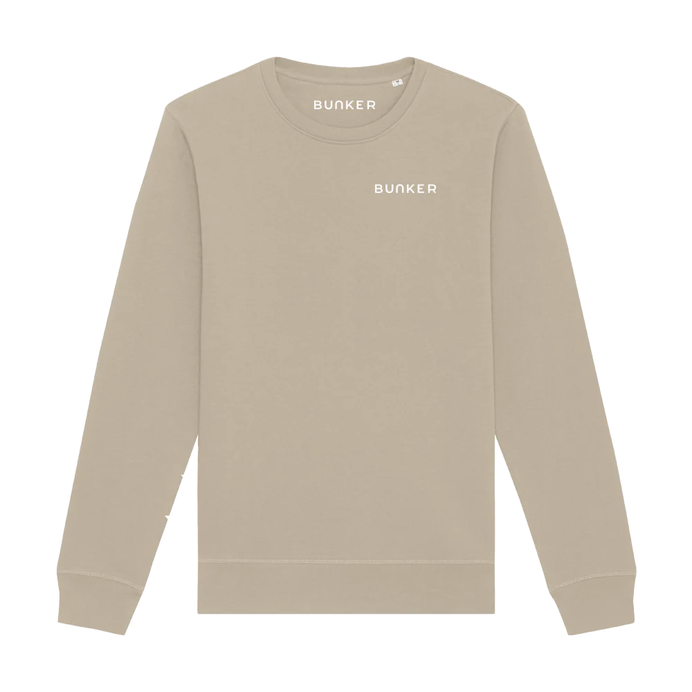 Azalea Organic Cotton Sweatshirt - Natural Off White - Image 2