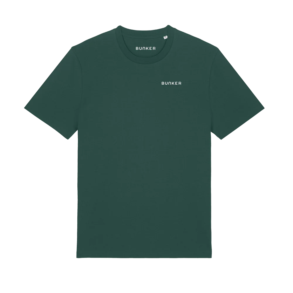 Azalea Organic Cotton T-Shirt -Green - Image 2