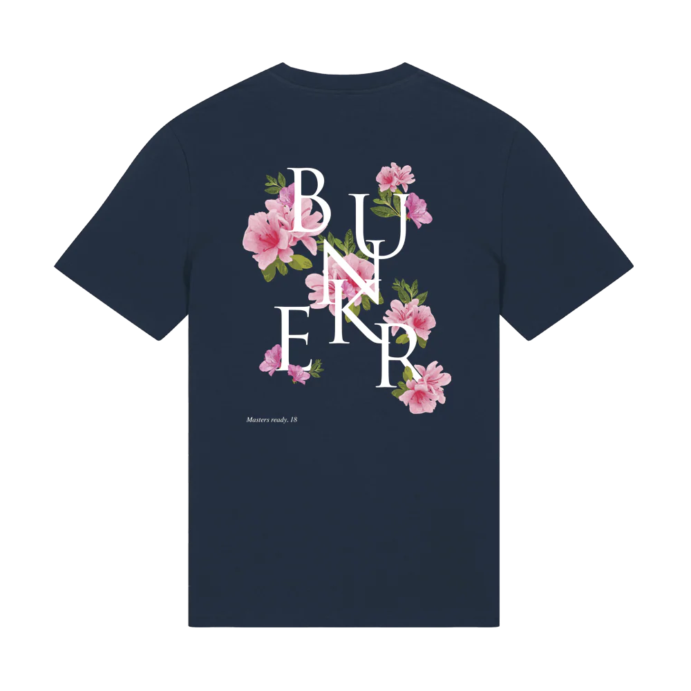 Azalea Organic Cotton T-Shirt - Navy