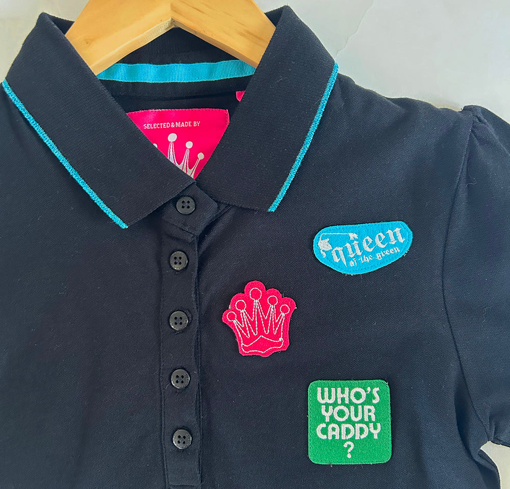 Badges Clubhouse Polo Black (sample) - Image 3