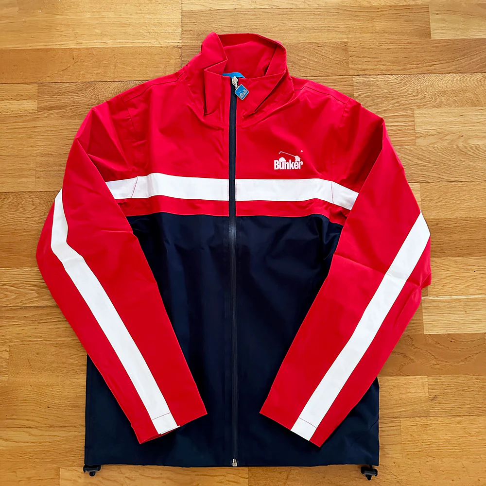 Bunker Rain Jacket - Red - X-Small - (Sample)