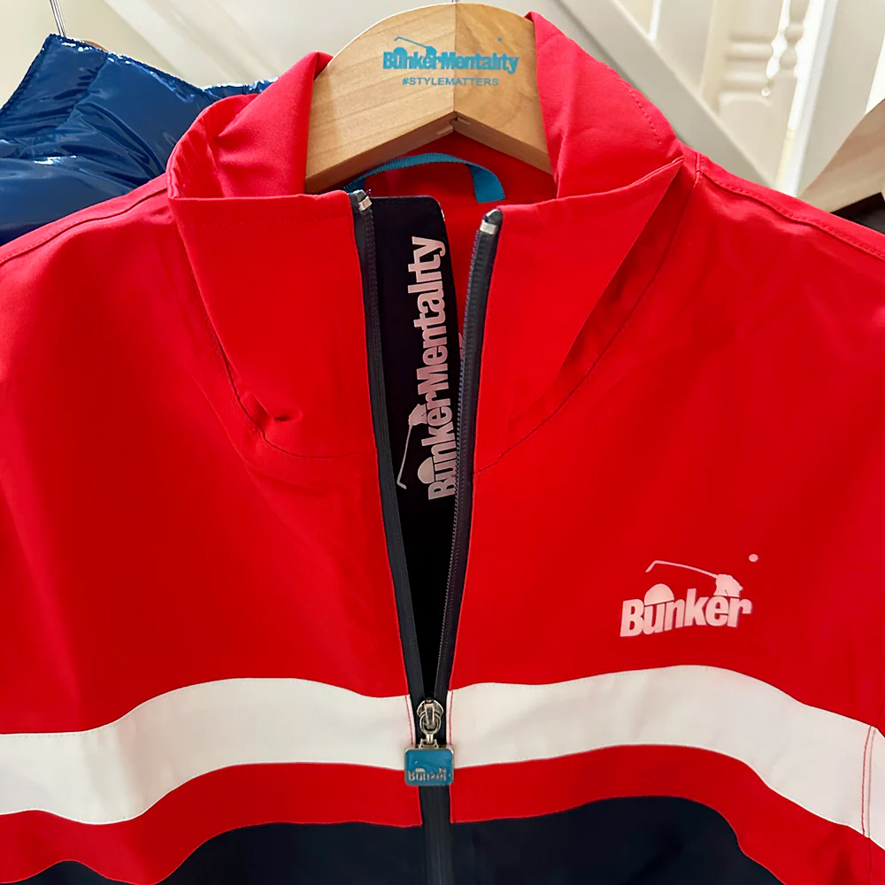 Bunker Rain Jacket - Red - X-Small - (Sample) - Image 3