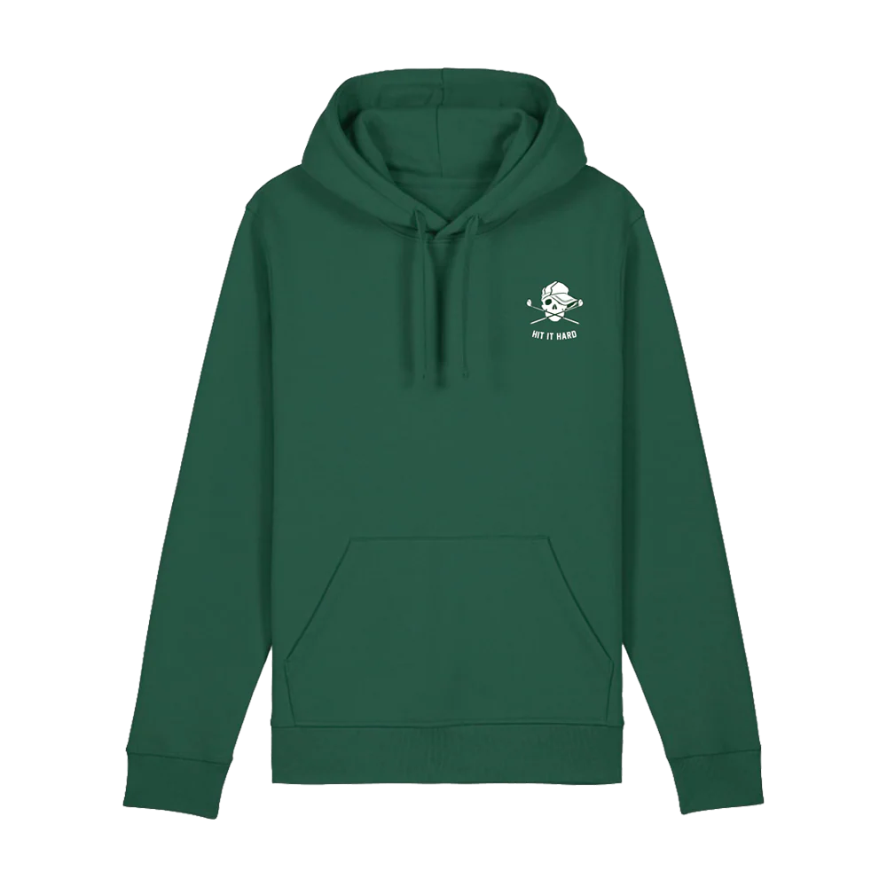 Skull Embroidered Hoodie
