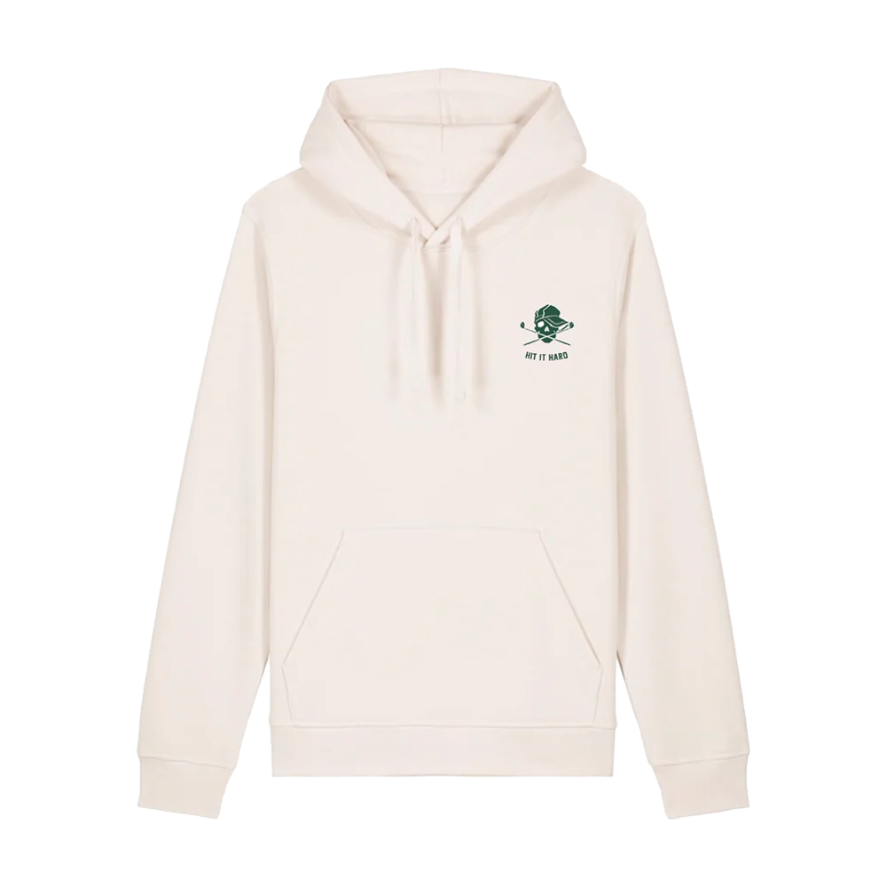 Skull Embroidered Hoodie