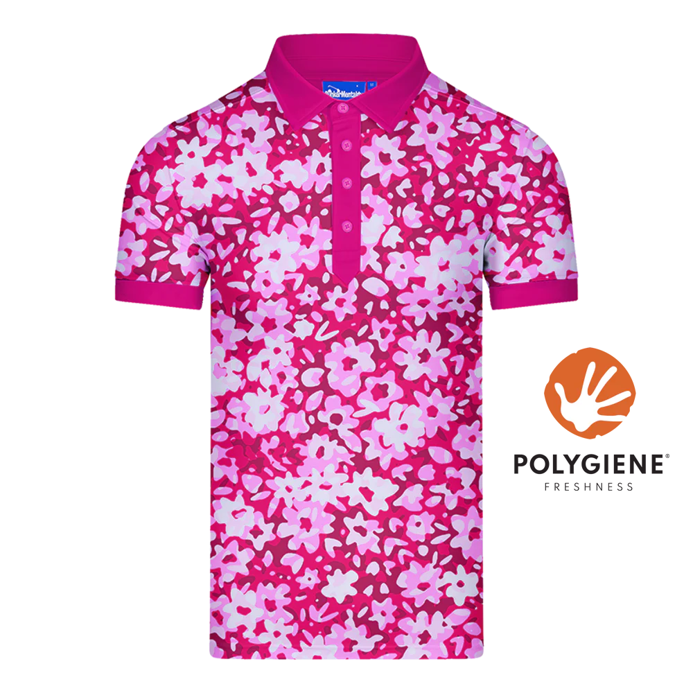 Cmax Camo Floral Polo
