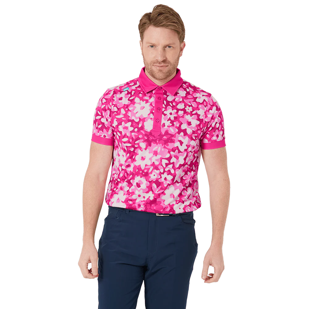 Cmax Camo Floral Polo - Image 2