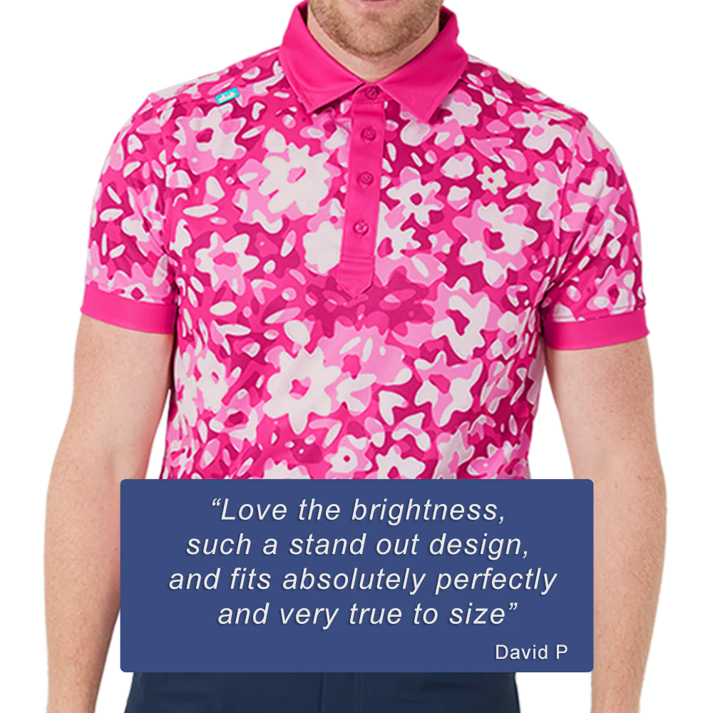 Cmax Camo Floral Polo - Image 8