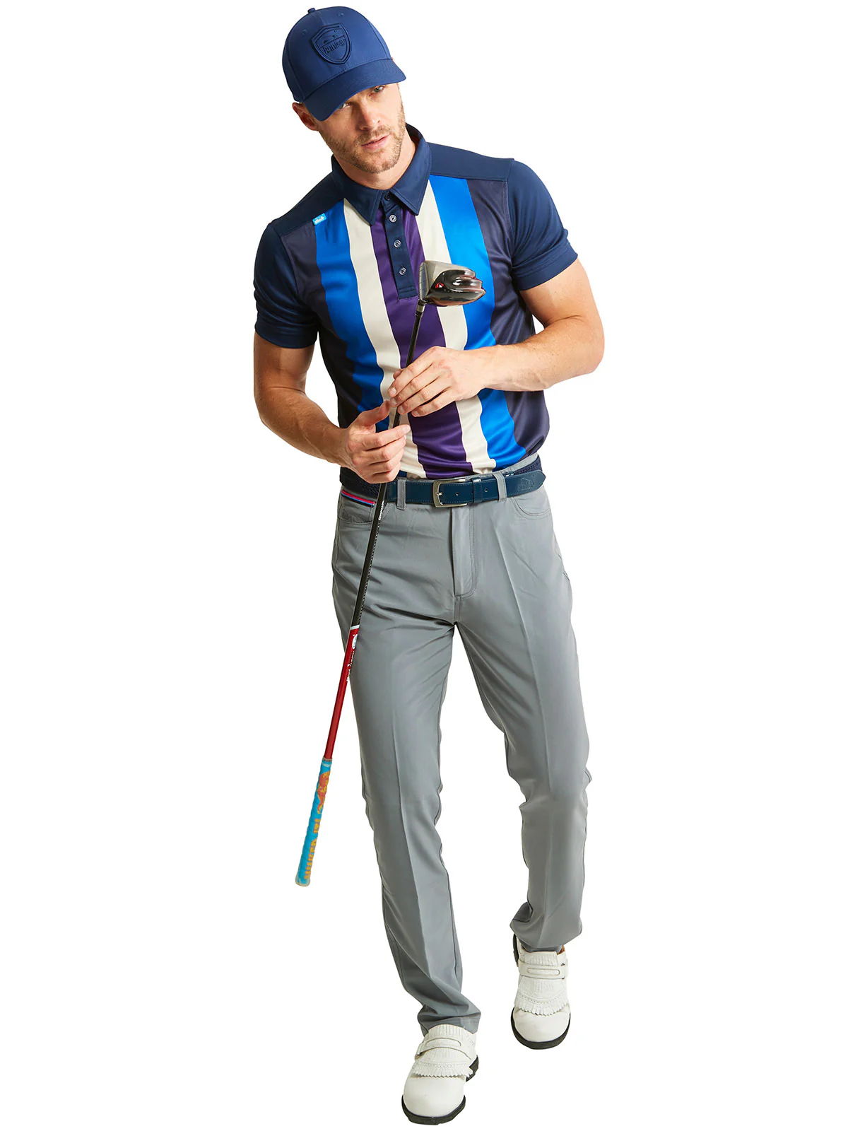 Cmax Five Stripe Polo - Image 5