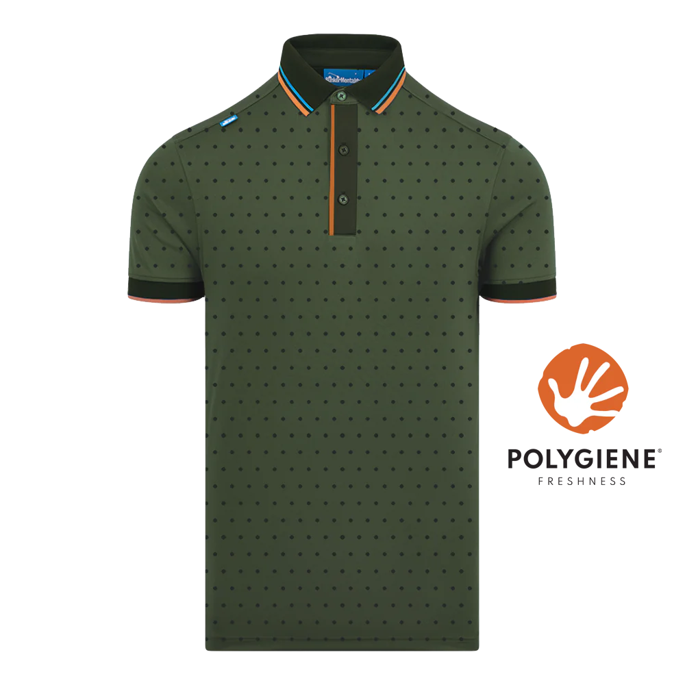 CMAX Polka Dot Polo