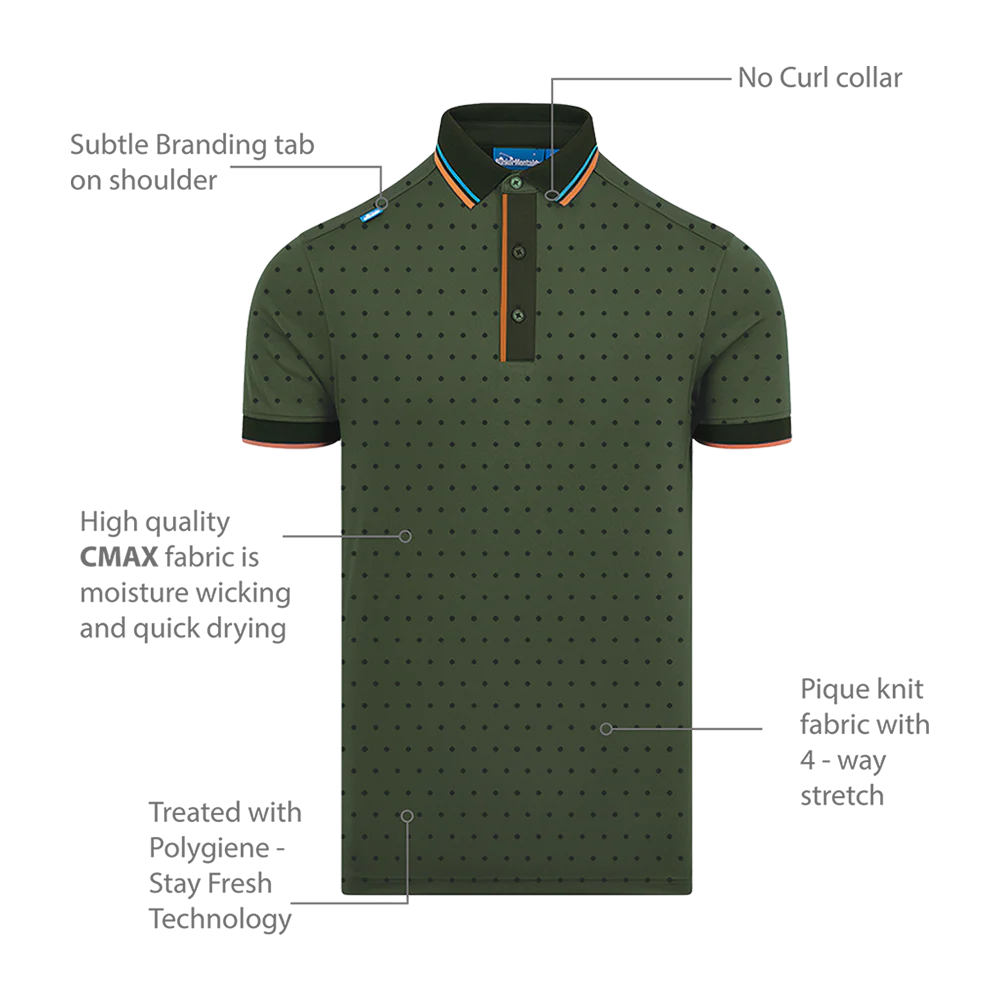 CMAX Polka Dot Polo - Image 2