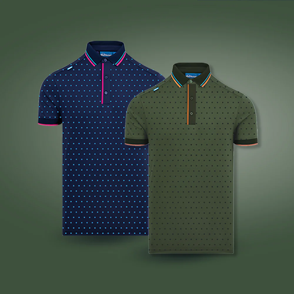 CMAX Polka Dot Polo - Image 4