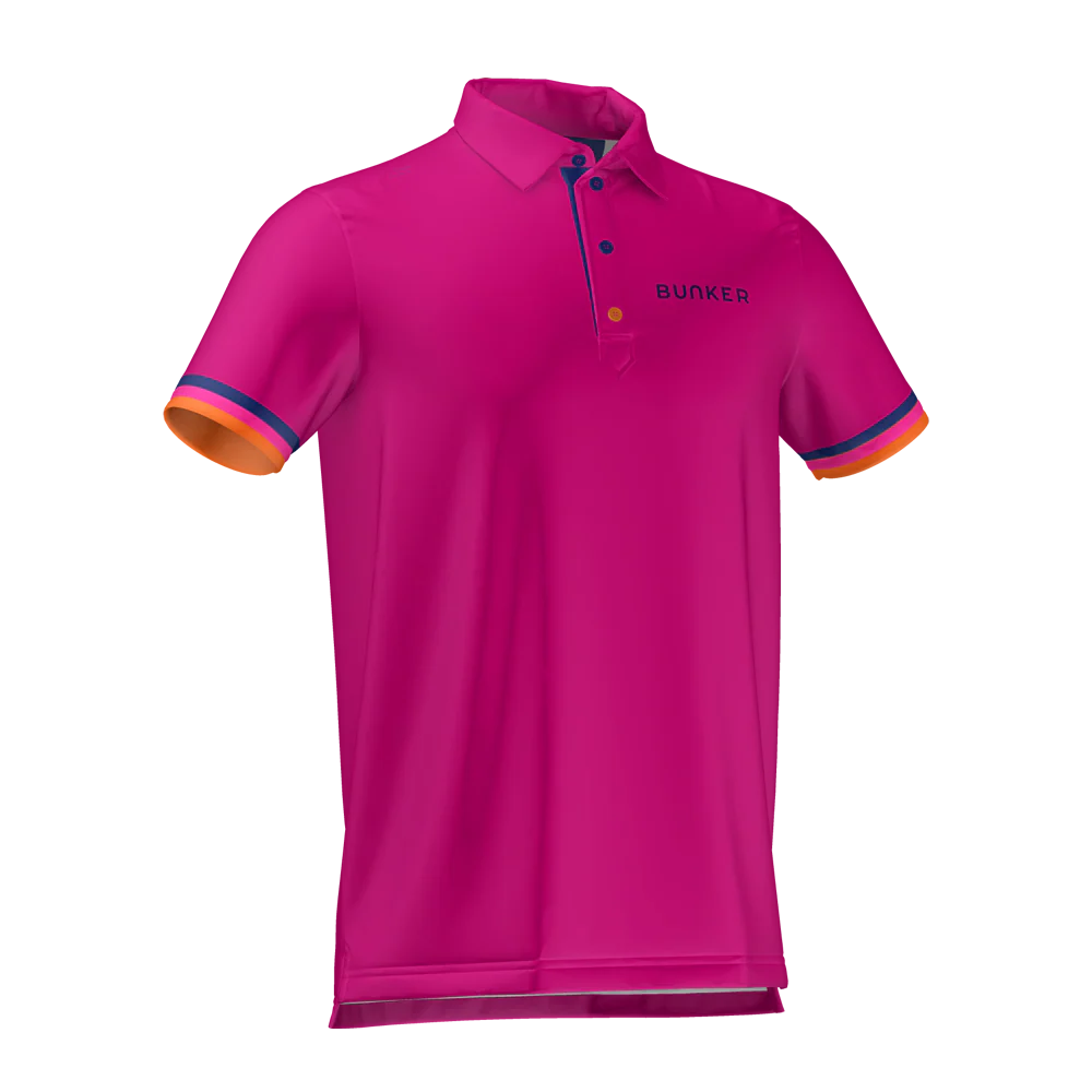 CMax Roller Polo - Cerise Pink - Image 2