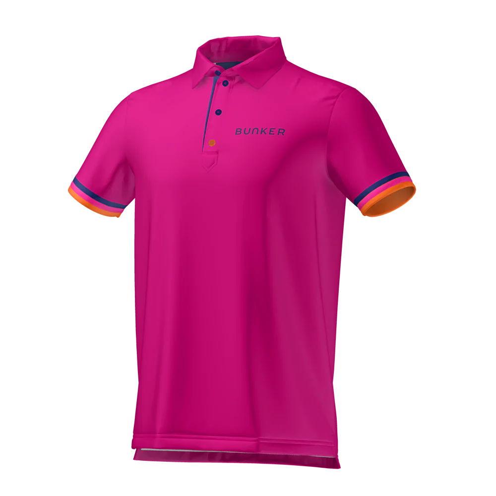 CMax Roller Polo - Cerise Pink - Image 4