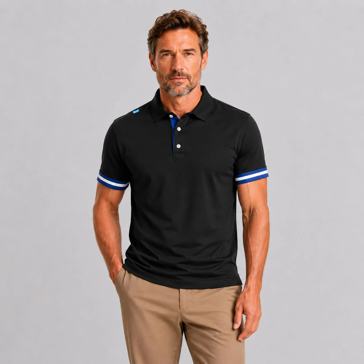 CMax Roller Polo - Black - In Stock - Image 3