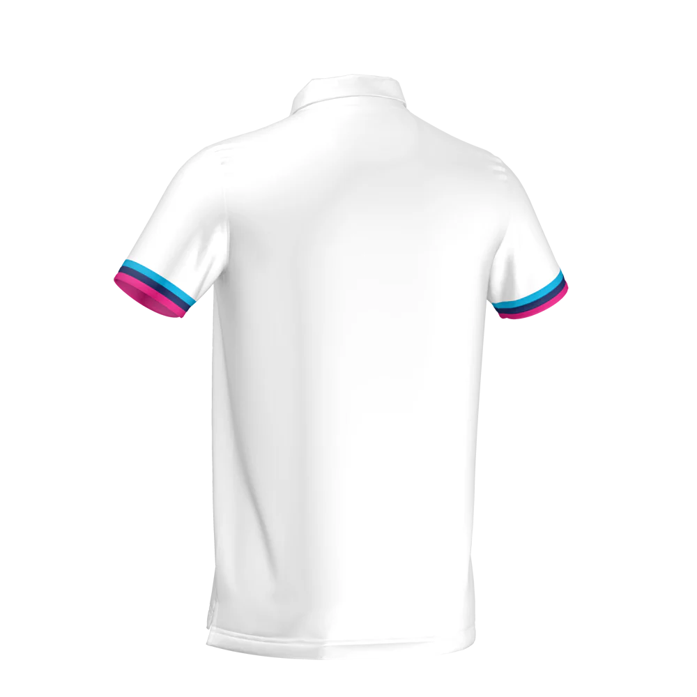 CMax Roller Polo - Solid White - Image 3