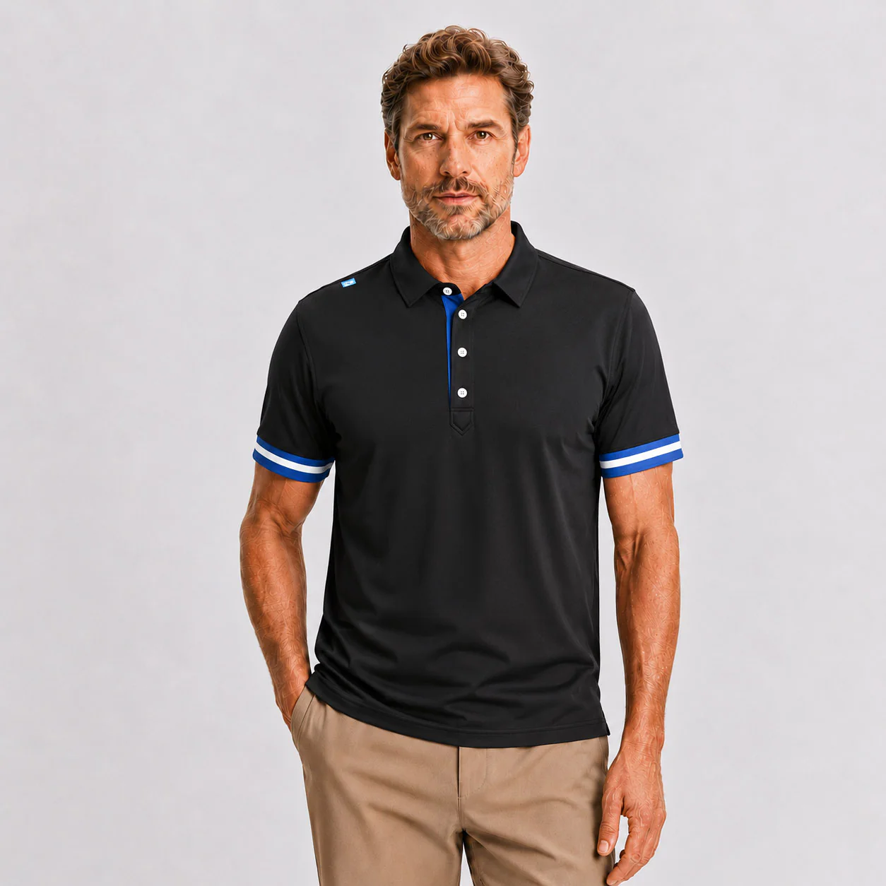 CMax Roller Polo - Black - Image 3