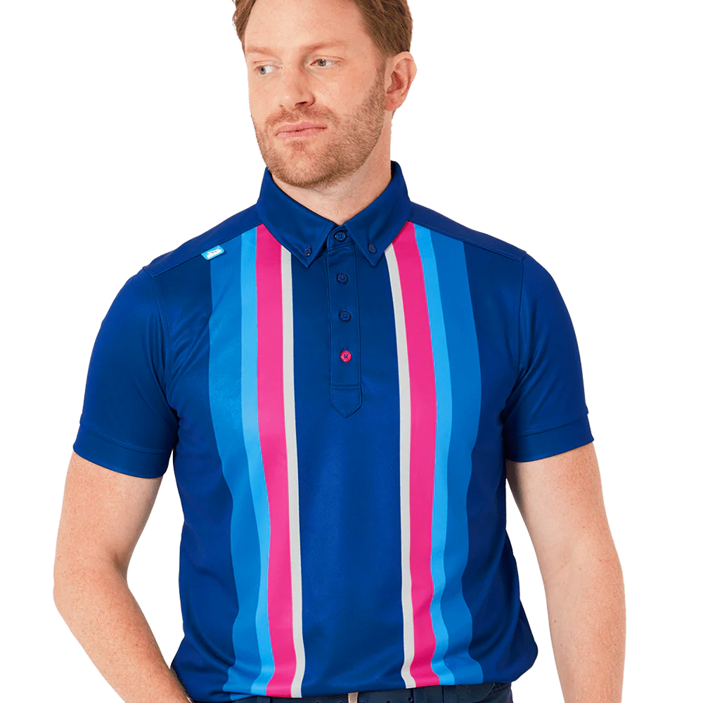 CMAX Vertical Stripe Polo - Image 5