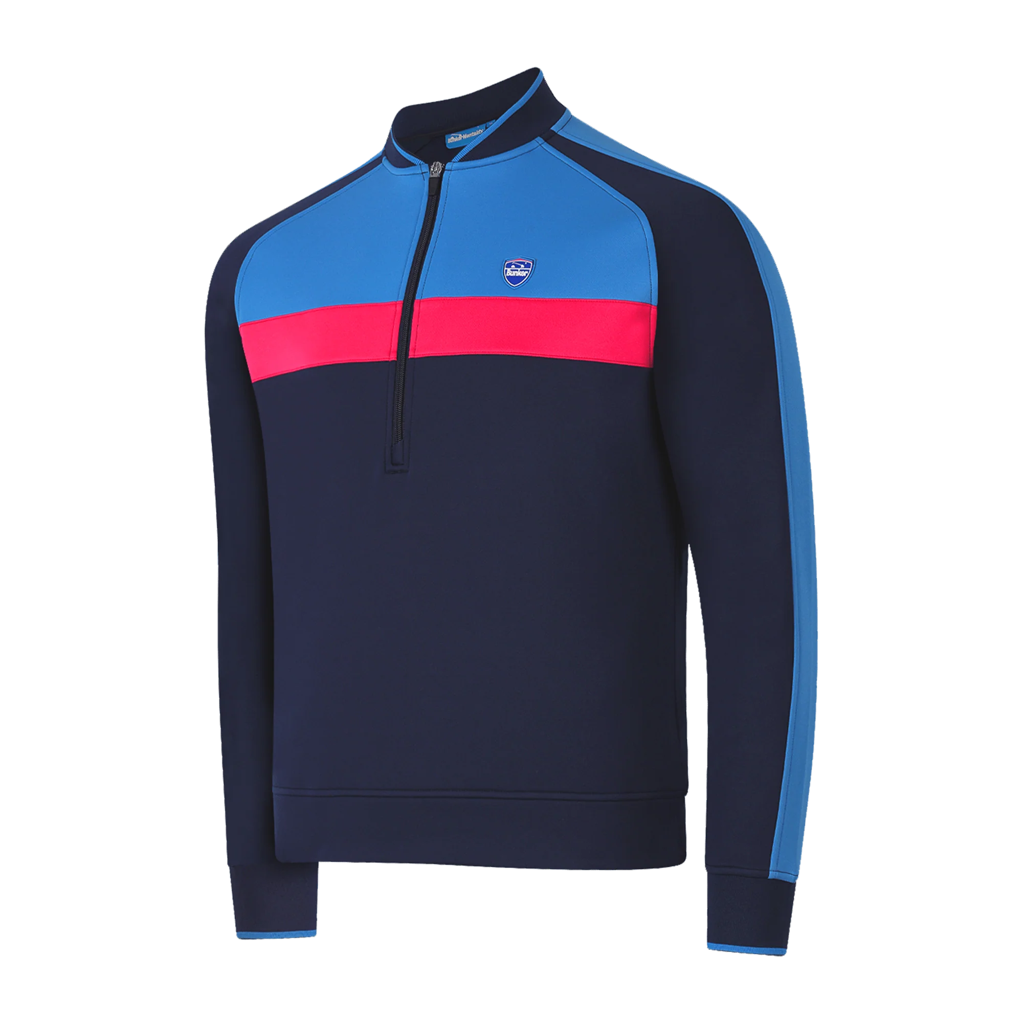 Colour Block Quarter Zip - Image 9