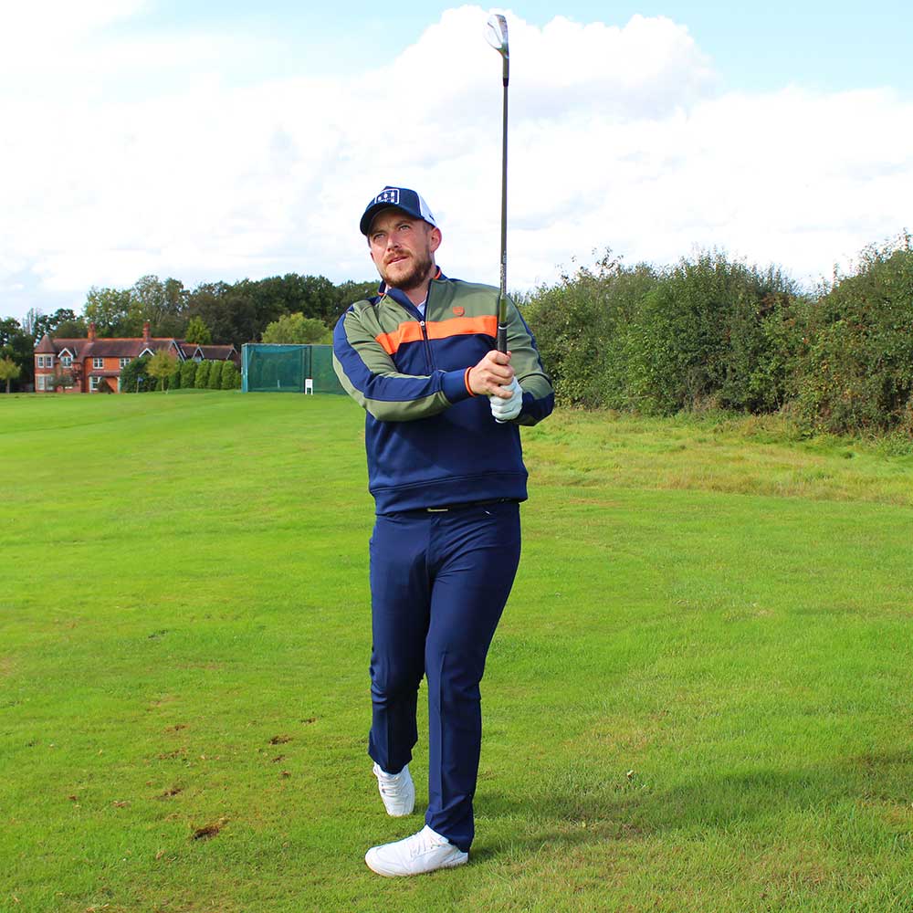 Colour Block Quarter Zip - Image 3