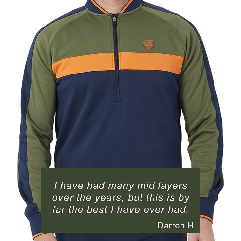 Colour Block Quarter Zip - Image 7