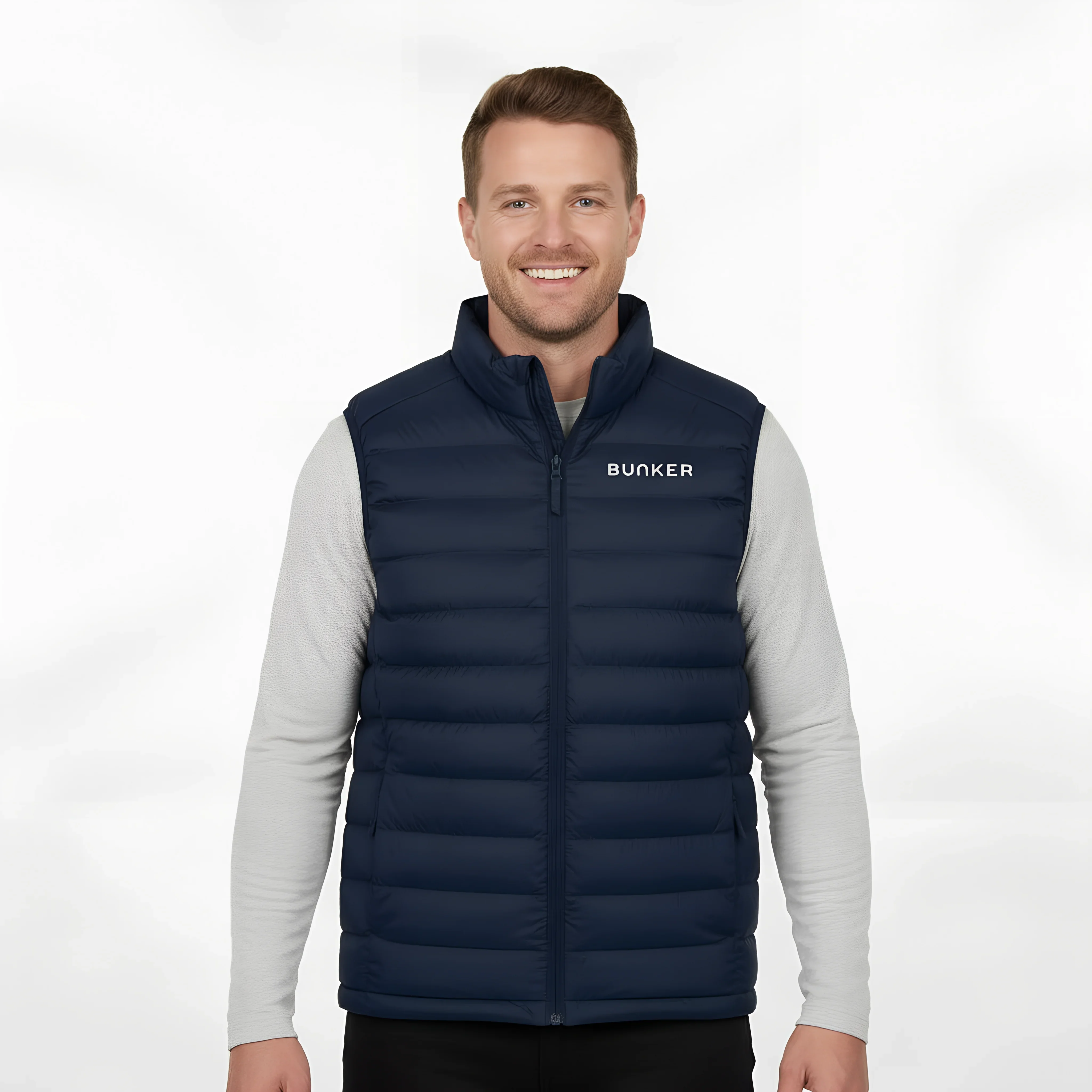 Echo Gilet Navy - Image 3