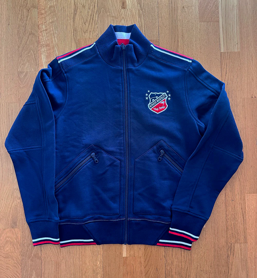 Full Zip Sweat Bunker Shield - Navy - S - (Sample) - Image 2