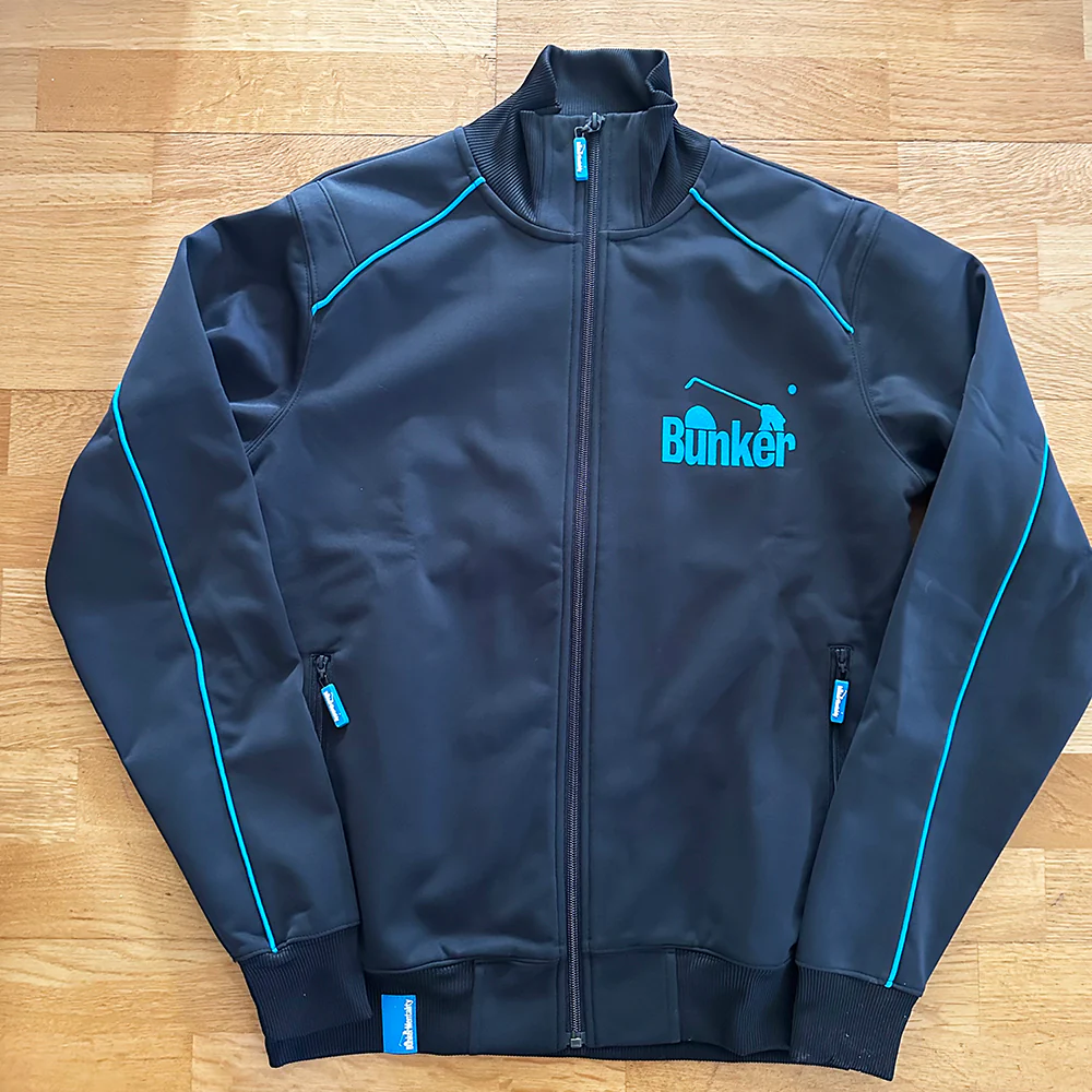 Full Zip Thermal Wind Jacket with TPU membrane Black - Medium & Small (sample)