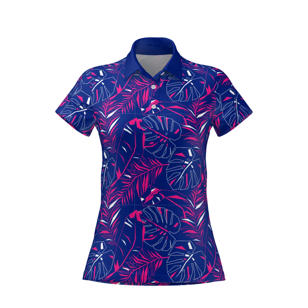 Geo Palm Polo - In Stock