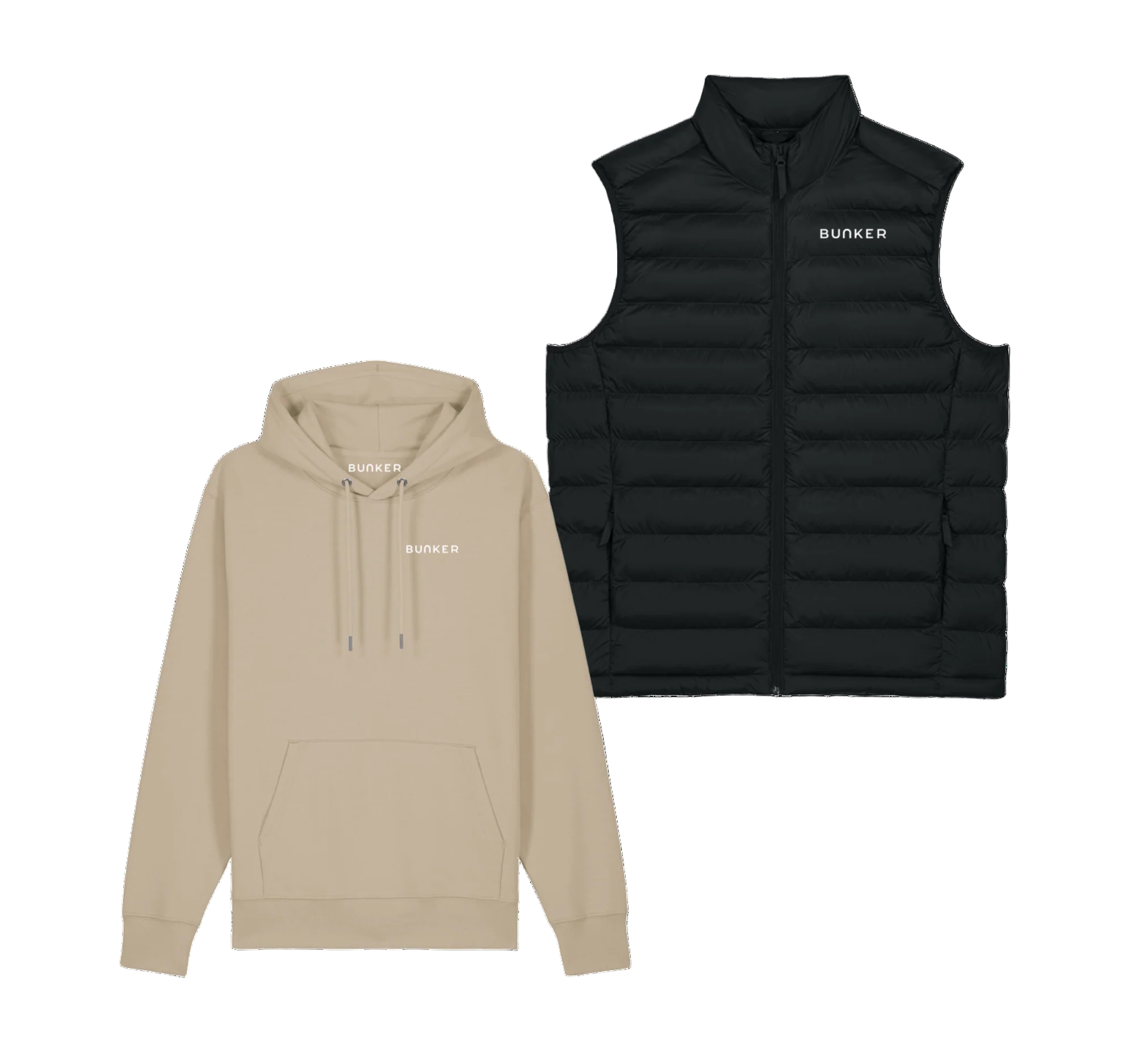 Gilet and Hoodie Warm Bundle