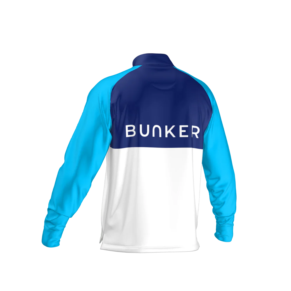 NXT SPRT Mid Layer - Bunker Blue & White - Image 5
