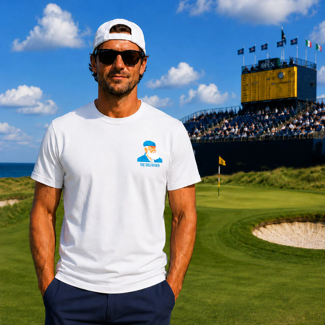 Golfather Icon T Shirt - Image 4