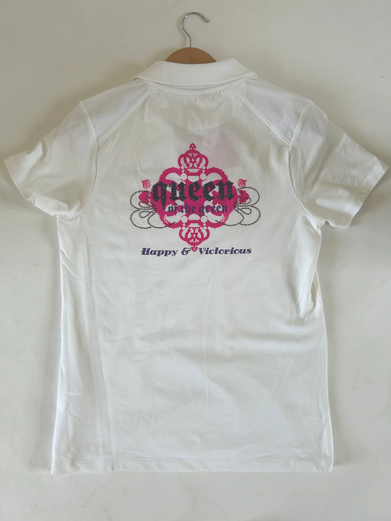 Heart Golf Polo White (sample) - Image 3