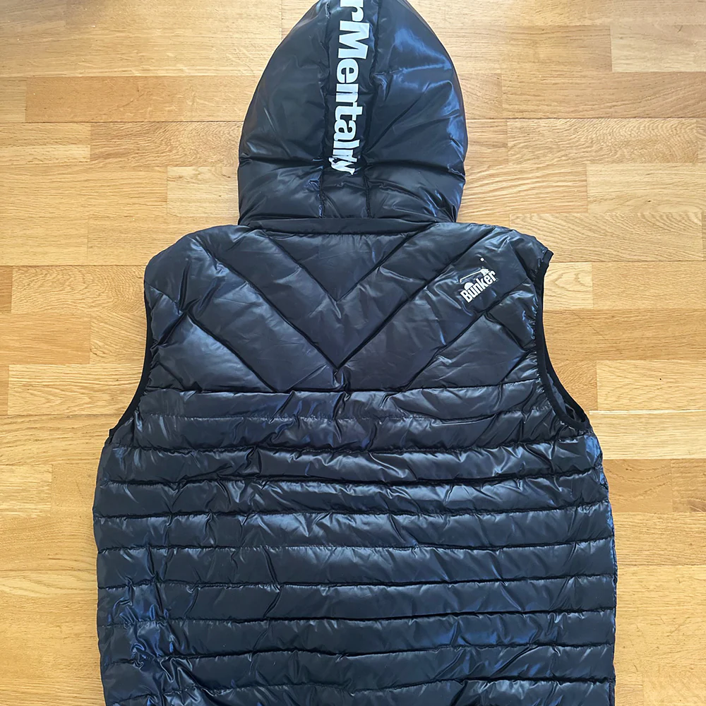 Hooded Puffer Caddy Gilet - Black - XS - (Sample) - Image 3