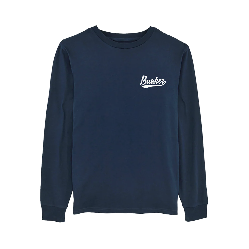 Golf Times Roll Long Sleeve T Shirt Navy - Image 2