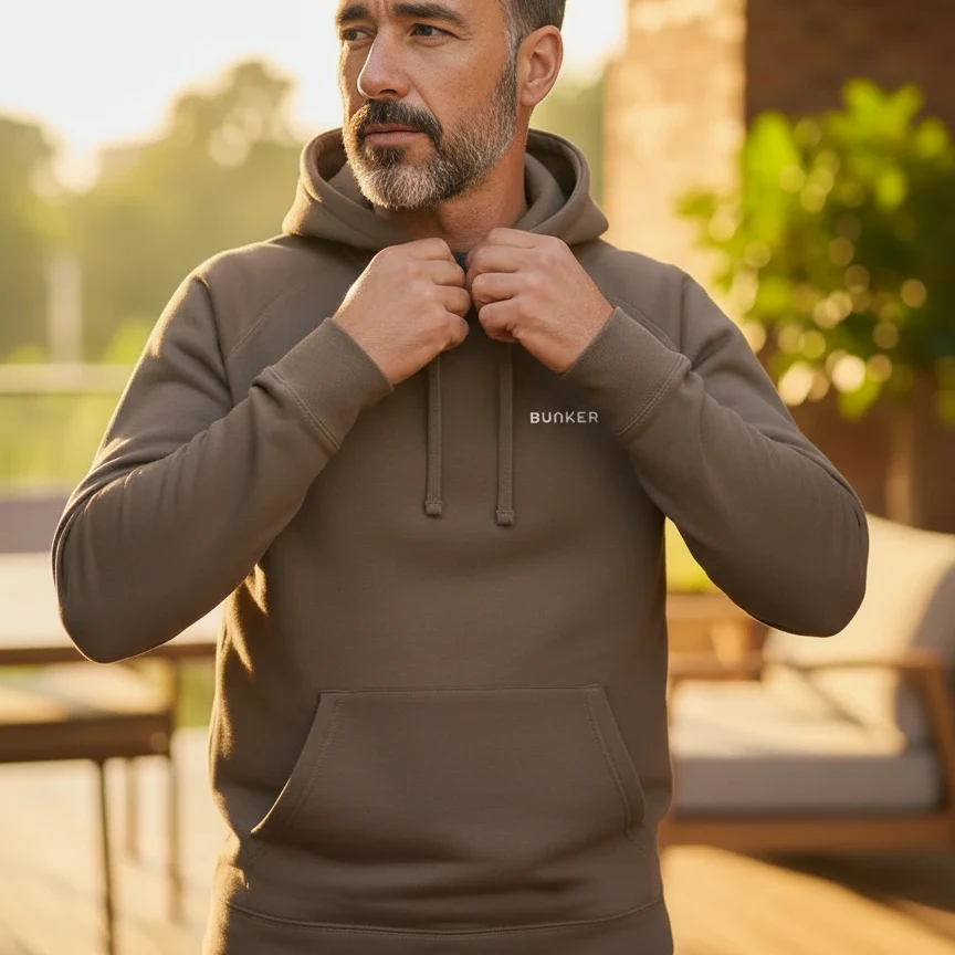 Logo Hoodie Mocha - Image 3