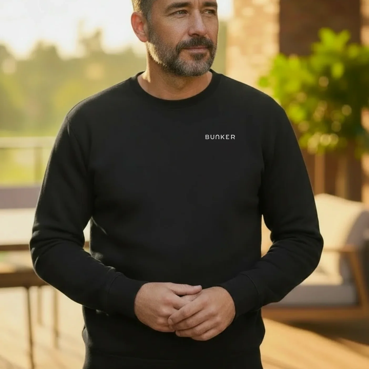 Logo Sweatshirt Black - Image 3