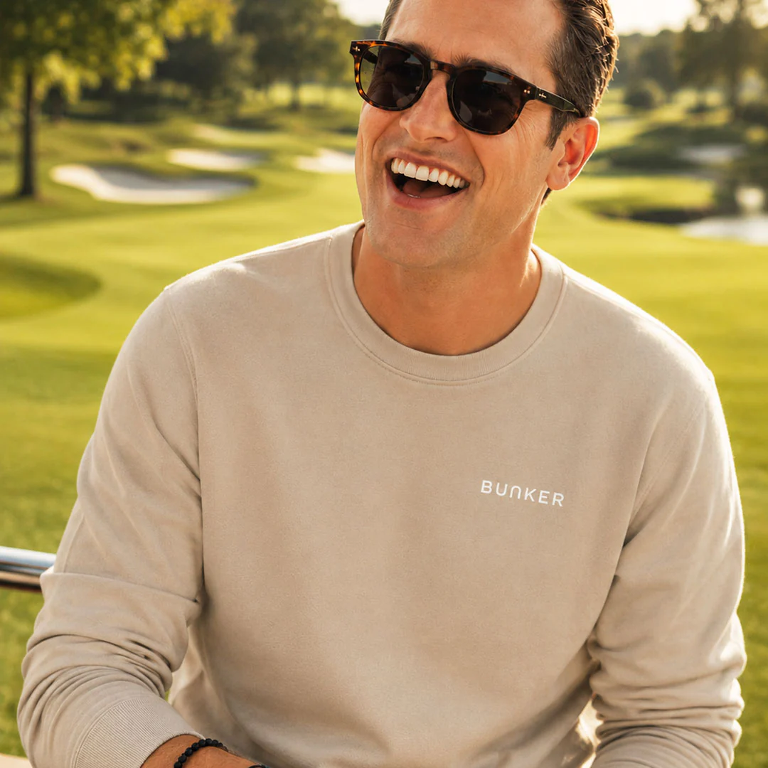 Logo Sweatshirt Desert Dust - Image 3