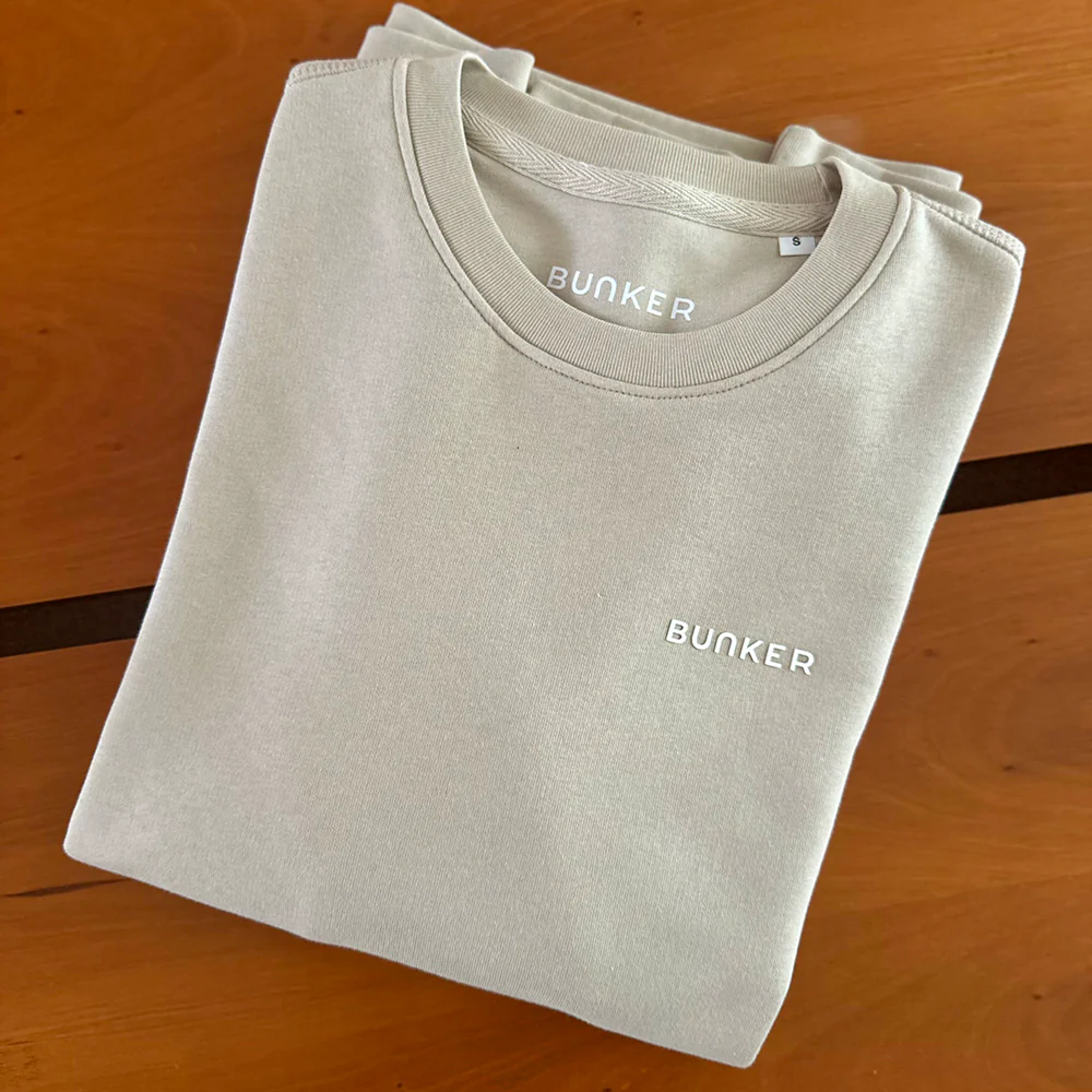 Logo Sweatshirt Desert Dust - Image 5