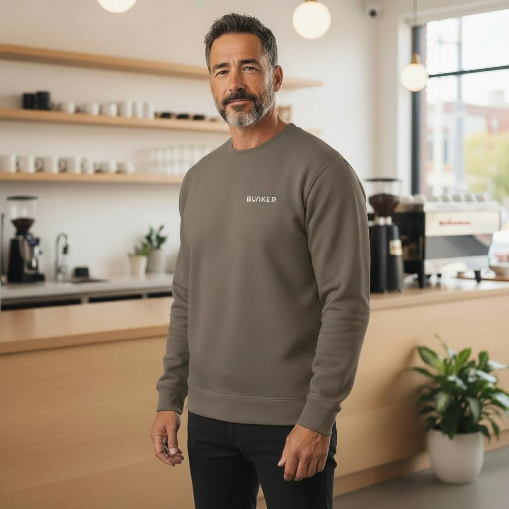 Logo Sweatshirt Mocha - Image 3