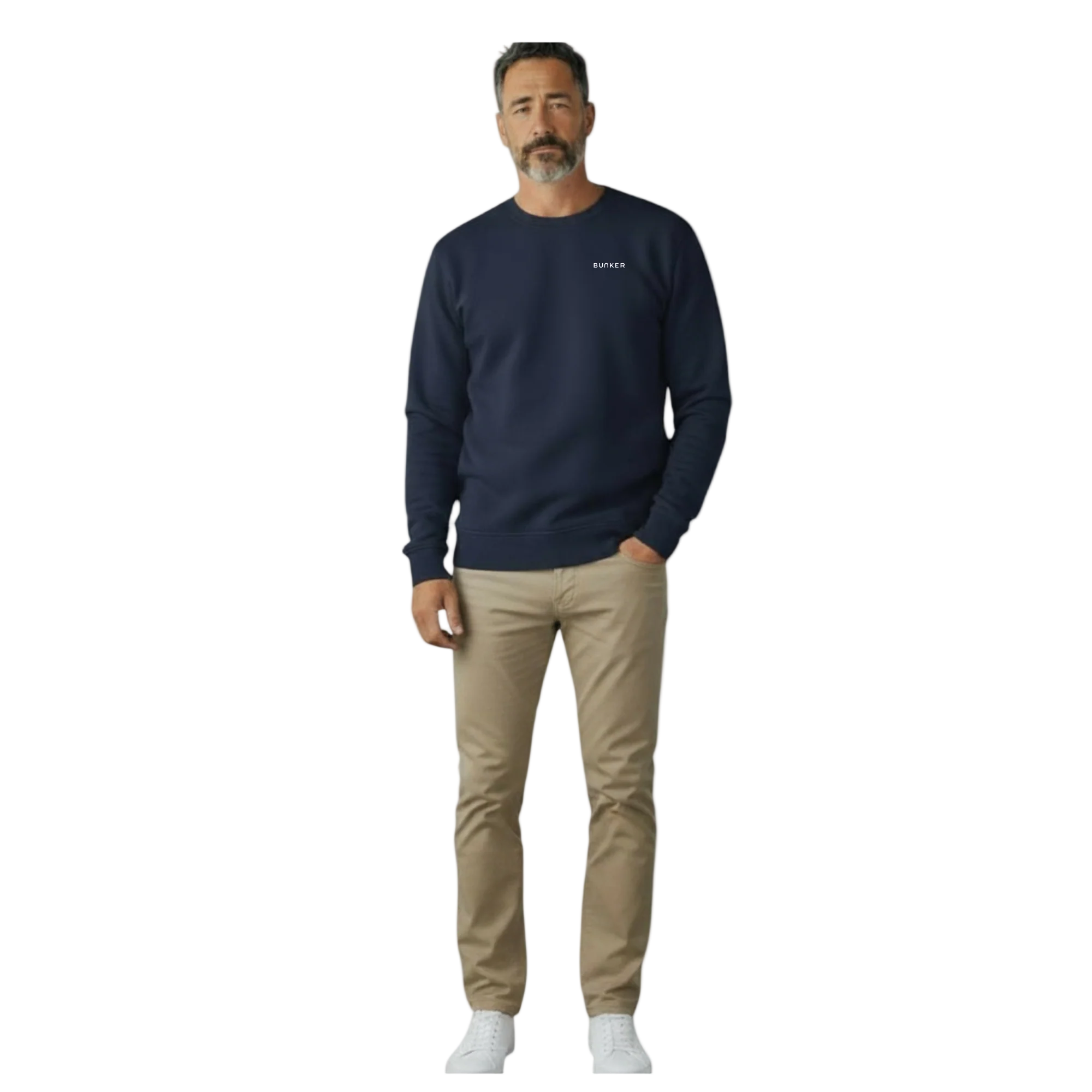 Logo Sweatshirt Navy - Image 3