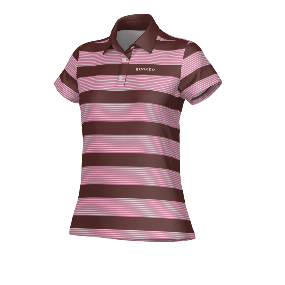 Lyra Polo - Chocolate, Rose Pink - Image 4
