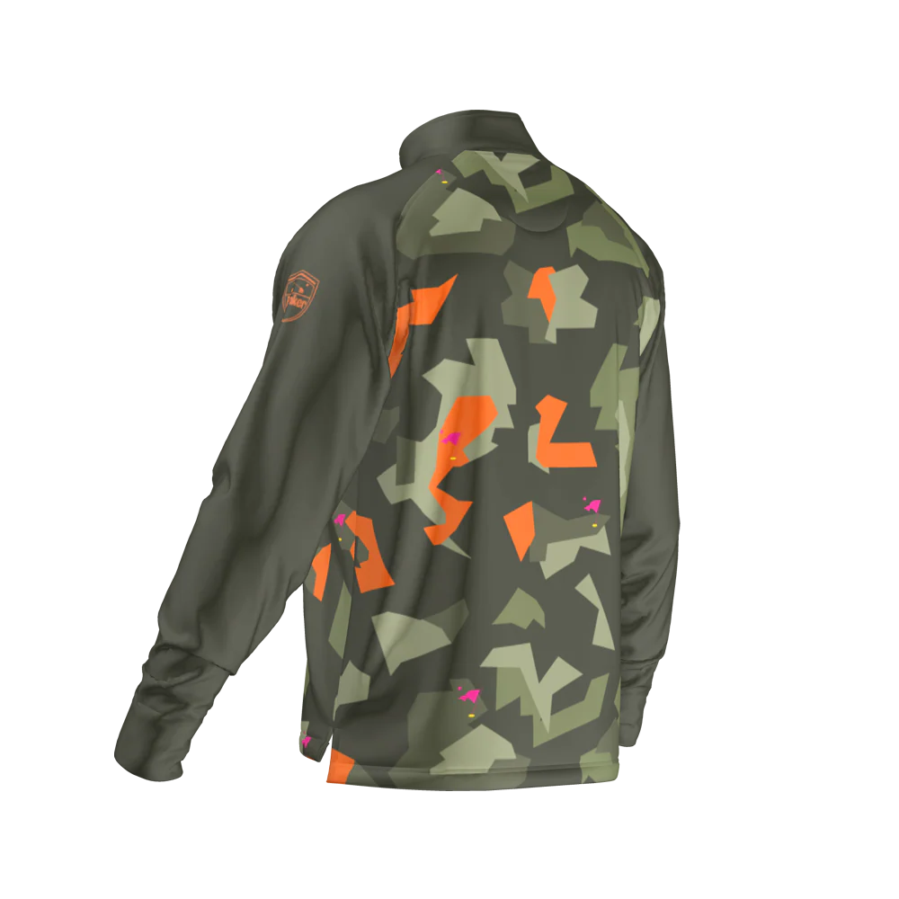 Camo Mid Layer - Khaki - Image 4