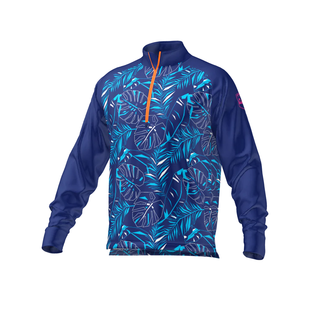 Palm Mid Layer - Navy