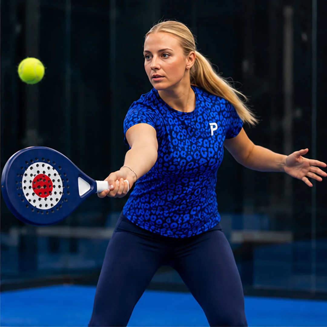Padel Animal Tech Tee – Blue - Image 6