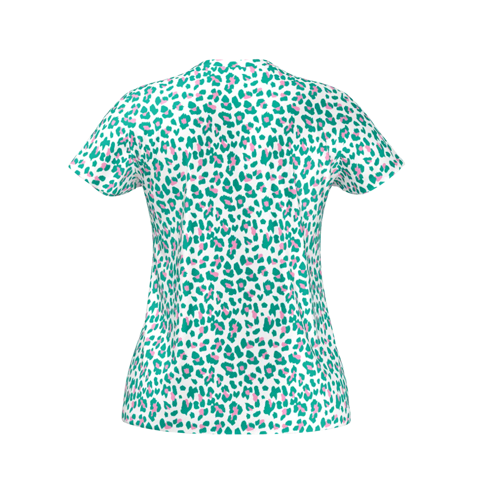Padel Animal Tech Tee – Green - Image 3